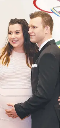  ?? Picture: AAP IMAGE ?? Jeff Horn and his wife Jo at the awards.