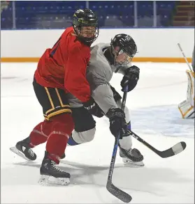  ??  ?? The Legionnair­es hosted their three day fall camp at the Innovation Credit Union iplex this past weekend.