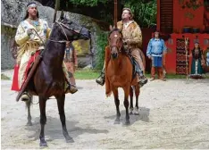  ?? Foto: Peter Stöbich ?? Am 27. Juli haben die 14. Karl May Festspiele in Dasing im Landkreis Aichach Fried  berg Premiere.