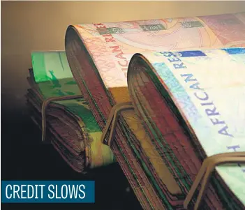  ?? Picture: Shuttersto­ck ?? Reuters reports that growth in SA’s private-sector credit demand fell to 5.43% in October from a revised 5.5% in September, central bank data showed.