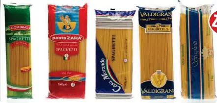  ?? FOTO: RUNE PEDERSEN/ POLFOTO ?? Spaghetti fra Netto, Rema, Bilka og Min Købmand er steget 29 procent i pris siden 2021.