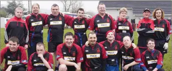  ??  ?? The New Ross Warriors rugby team at their recent blitz in Southknock.