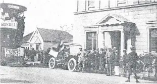  ??  ?? THE Inanda Hall Masonic Lodge in Stamford Hill Road in the 1920s.