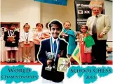  ??  ?? World-school-chess-chamipion-2013 - Dinithi Panchali Rathnayake