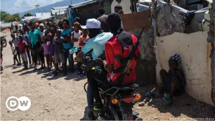  ?? ?? Some districts in Haiti's capital are already dominated by criminal syndicates