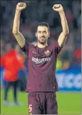  ??  ?? Sergio Busquets.