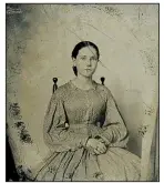  ?? Courtesy of Historic Arkansas Museum ?? Young Girl Seated, photograph­er unknown, Arkansas, 1855-1858, ferrotype, Collection of Historic Arkansas Museum, gift of Ginger Meeks