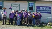  ?? ?? Team Fieldbrook Friends Forever, led by team captain Rowetta Miller, raised $1,725for this year’s Humboldt County Walk to End Alzheimer’s.