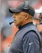  ??  ?? Marvin Lewis went 131-122-3 in 16 regular seasons as Bengals coach. The longest-tenured head coach in team history went 0-7 in the playoffs.