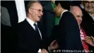  ??  ?? Karl-Heinz Rummenigge and Nasser AlKhelaifi