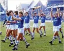  ?? ?? CHAMPIONS The Everton class of ’85