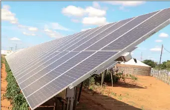Norwegian firm raises P650m for Phikwe solar - PressReader