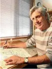  ??  ?? Cartoonist Murray Ball at his desk at his Gisborne home in 2009.