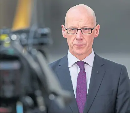  ?? Picture: Fraser Bremner. ?? Education Secretary John Swinney said the guidance on pupils returning to schools will be released by July 30, with a final decision on the reopening taken on July 29.