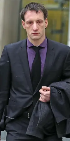  ?? Photo: Courtpix ?? John Tighe has pleaded not guilty to the murder of his sixmonth-old son Joshua.