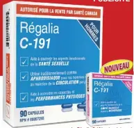  ??  ?? Le Régalia C-191 est maintenant disponible en version pour femme