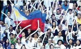  ??  ?? Crowd support for Gilas Pilipinas remains the barometer, but other SEA Games sports are expected to catch up once action fires off in various venues.