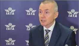  ?? ?? Willie Walsh, director general de la IATA.