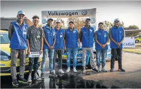  ??  ?? Eight contestant­s remain in the Volkswagen Driver Search, which aims to unearth new driving talent.