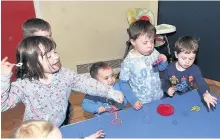  ?? 040517whit­lawburn08 ?? Bubbles There is lots of activities for kids to do which can be applied at home