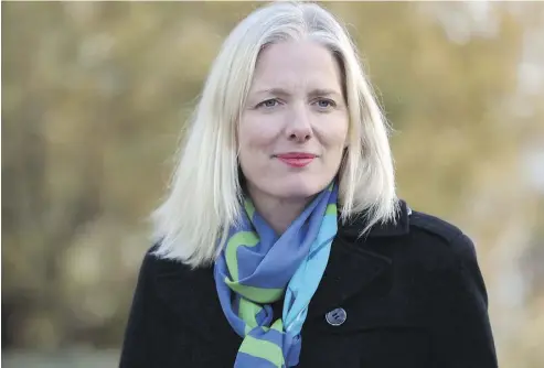  ?? COLIN PERKEL / THE CANADIAN PRESS ?? Environmen­t Minister Catherine McKenna says a national price on carbon won’t be imposed on any province for at least another year. The plan for carbon pricing has been a thorny issue for some provinces since introduced in 2016.