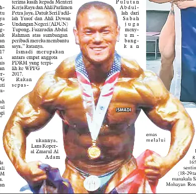 Koperal Berbadan Sasa Itu Dinobatkan Juara Keseluruhan Pada Sukan Polis Dan Bomba Dunia 2017 Pressreader