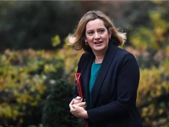  ??  ?? Amber Rudd insists the Commons will not allow a no-deal Brexit (EPA)