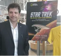  ??  ?? Astronomer and educator Andrew Fazekas is the author of the 240-page coffee table book Star Trek: The Official Guide to Our Universe.