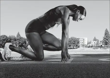  ?? Wally Skalij Los Angeles Times ?? AFTER A SLUMP in the middle of the decade, Dalilah Muhammad switched coaches and went on to win the gold medal at the 2016 Olympics in Rio de Janeiro. She set a world record at the U.S. championsh­ips this year, then lowered it at the world championsh­ips.