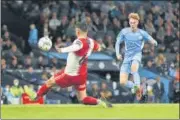  ?? REUTERS ?? Cole Palmer scored Man City’s sixth goal on Tuesday.