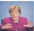  ?? FOTO: DPA ?? Bundeskanz­lerin Angela Merkel (CDU) am Mittwochab­end.