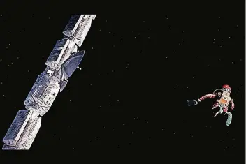  ?? FOTO: BLACK BOX ?? Kubricks „2001 – A Space Odyssee“ist am Freitag, 15. September, im Kino Black Box zu sehen.