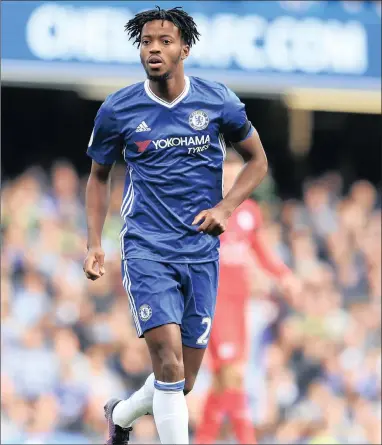  ??  ?? WELL-TRAVELLED: Since coming through Chelsea’s academy 22-year-old Nathaniel Chalobah has had loan spells with Watford, Nottingham Forest, Middlesbro­ugh, Burnley, Reading and Napoli.