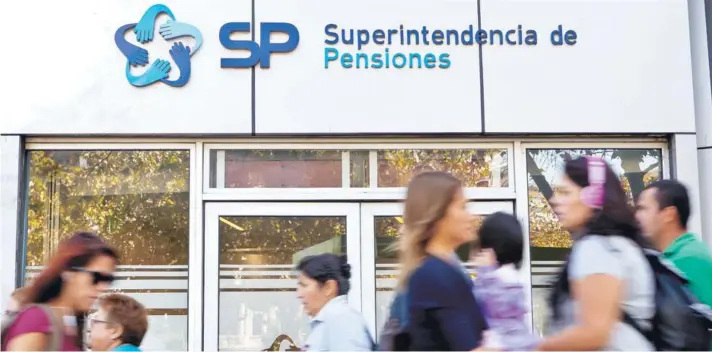  ??  ?? Oficina de la Superinten­dencia de Pensiones, encargada del proceso.