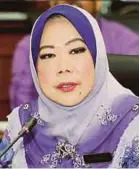  ??  ?? Tan Sri Dr Madinah Mohamad