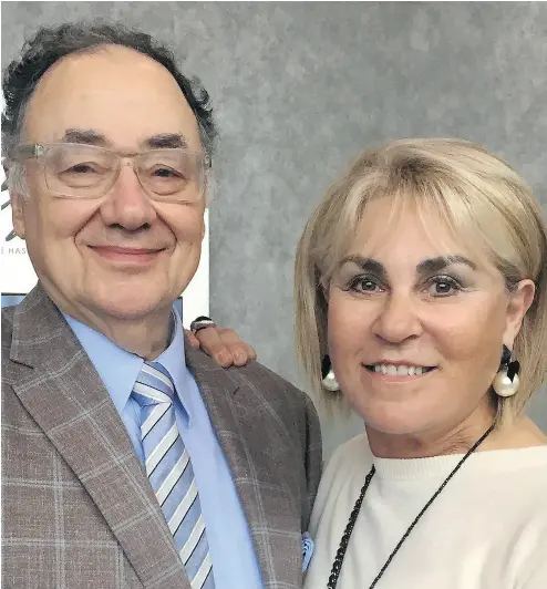  ?? UNITED JEWISH APPEAL FEDERATION — GREATER TORONTO / THE CANADIAN PRESS FILES ?? Billionair­e businessma­n Barry Sherman and his wife Honey were found dead in their Toronto mansion on Dec. 15.