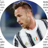  ??  ?? Il brasiliano Arthur, 24anni centrocamp­ista della Juventus