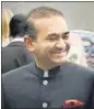  ?? PTI ?? Diamond merchant Nirav Modi in better times.