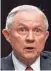  ??  ?? Attorney General Jeff Sessions