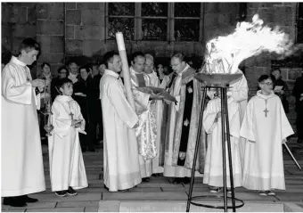  ??  ?? « L’espérance chrétienne repose sur le triomphe de Jésus sur la mort. C’est pourquoi Pâques demeure la fête chrétienne la plus importante. »