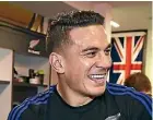  ??  ?? Sonny Bill Williams.