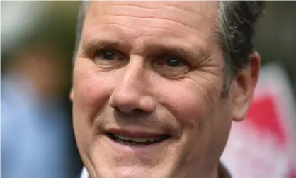  ??  ?? Keir Starmer: friends have been increasing­ly alarmed about his ‘lack of urgency’. Photograph: Oli Scarff/AFP/Getty