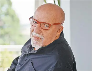  ?? CEDOC PERFIL ?? PAULO COELHO. El autor brasileño figura como el más traducido del portugués: ochenta lenguas.