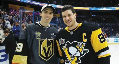  ?? PHOTO D’ARCHIVES ?? Sidney Crosby se dit heureux pour son ancien coéquipier Marc-André Fleury.