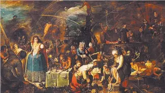  ??  ?? La reunión de las brujas (1607). Pintura de Frans Francken, el Joven.