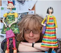  ?? ?? ●●Papier-mache expert Patty Callaghan will have some of her work on display