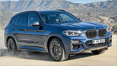  ??  ?? Truth is, the X3 is almost as much to drive as the Z4 – but you can do more things and go more places in it.