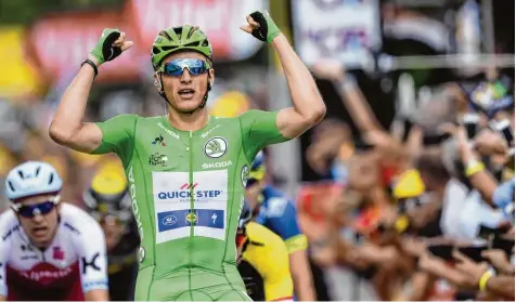  ?? Foto: afp ?? Immer wieder Marcel Kittel. Auch die elfte Etappe nach Bergerac entschied der deutsche Topsprinte­r für sich.