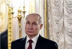  ?? AFP ?? Los líderes europeos dicen que la ayuda es un “mensaje” para el presidente ruso, Vladímir Putin, a dos años de la invasión.