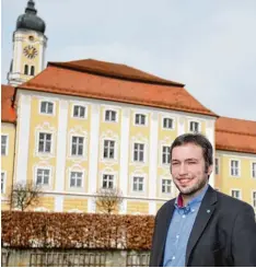  ?? Foto: Felix Oechsler ?? Für fünf Tage ist die Bundesvers­ammlung der KLJB im Kloster Roggenburg zu Gast. Stephan Barthelme ist Vorsitzend­er des Bundesverb­ands.